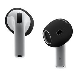 AirPods 4 korvanapit Anti-Slip Silikoni Cover Bluetooth kuulokkeet korvalappujen korvakärjet - Musta