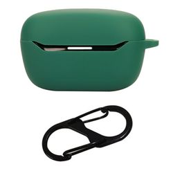 JBL Endurance Race 2 Case with Anti Lost Buckle Bluetooth Earbuds Silicone Protective Cover - Blackish Green