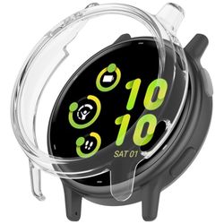 Garmin Vivoactive 5 Bump Resistant Suojakotelo Smartwatch Ontto muotoilu Naarmuuntumaton kulutusta kestävä - Läpinäkyvä
