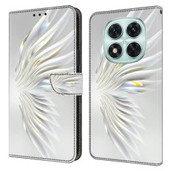 Xiaomi Redmi Note 14 Pro+ 5G lommebokveske med mønsterutskrift, stativ, flip-telefondeksel i lær - Krystallvinger