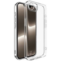 IMAK UX-5 Series iPhone 16e-etui Støtsikkert, fleksibelt, gjennomsiktig, slankt bakskall