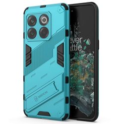 Shockproof Hybrid Deksel med A Modern Touch til OnePlus Ace Pro / 10t - Babyblå