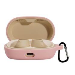 Jabra Elite 7 / 7 Pro silikoneopladningsetui - Lyserød