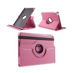 Jessen iPad Mini 4 Læder Etui - Hot Pink