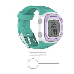 Garmin Forerunner 10 klokkereim i myk silikon - Grønn