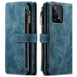 CaseMe telefonetui med glidelås og lommebok for Samsung Galaxy A33 5G - Grønn
