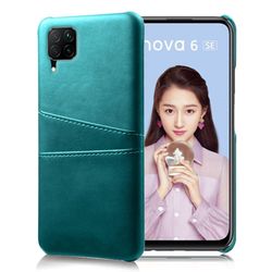 Dual Card cover - Huawei P40 Lite / Nova 6 SE - Grøn
