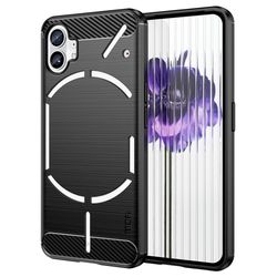 Carbon Flex Etui Nothing Phone (1) - Svart
