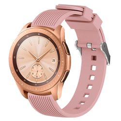 Samsung Galaxy Watch 5 (44mm) / (40mm) / Pro line mønster silikonklokkerem - Rosa