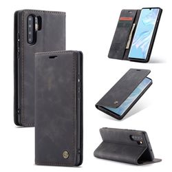 Caseme Huawei P30 Pro Retro Skinnetui - Svart