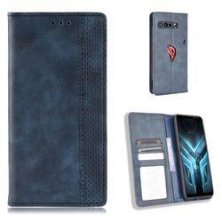 Bofink Vintage läder Asus ROG Phone 3 / Asus ROG Phone 3 Strix fodral - Blå