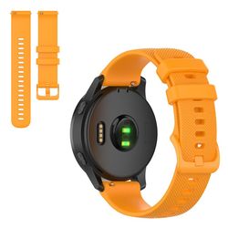 Garmin Venu 2 / Vivoactive 4 enkel ensfarvet urrem - Gul