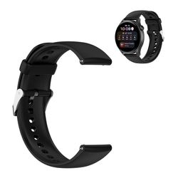 22 mm sporty klokkerem i silikon til Huawei-klokke - Svart