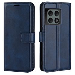 Læretui med Lommebok til OnePlus 10 Pro - Blå