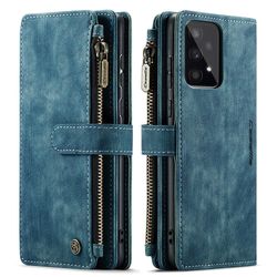 CaseMe telefonetui med glidelås og lommebok for Samsung Galaxy A53 5G - Grønn