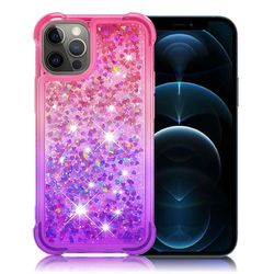 Princess iPhone 12 / 12 Pro Deksel - Rose / Lilla