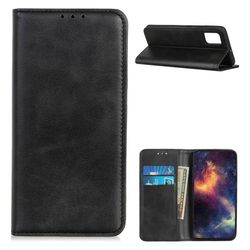 Flip Etui med Pung i Ekte Lær til OnePlus 9 Pro - Svart