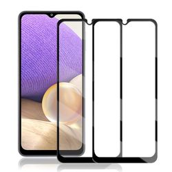2 stk AMORUS ekstra stærk skærmbeskytter af glas til Samsung Galaxy M32 5G / A32 5G