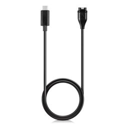 1 m USB-C hurtigopladerkabel til Garmin-ur