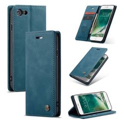CaseMe vintage iPhone SE 2020 fodral - Blå