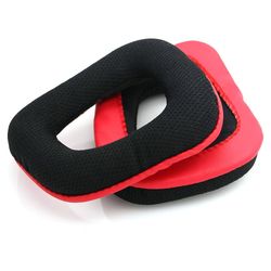 1 par Logitech G433 / G430 / G930 / G35 DHW-1104 ørepuder - Rød
