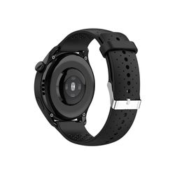 Polar Grit X / Vantage M / M2 åndbar silikone urrem - Sort