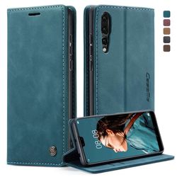 CaseMe Huawei P20 Pro Vintage Etui - Blå