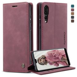 CaseMe Huawei P20 Pro Vintage Etui - Rød