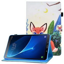 Samsung Galaxy Tab A 10.1 (2016) mønstret lærveske - Rev