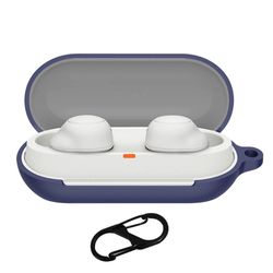 Sony WF-C700N silikoneovertræk med spænde - Mørkeblå