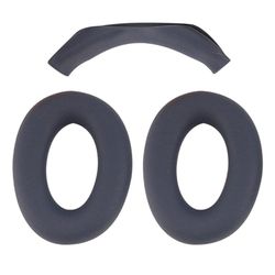 1 par Sony WH-CH720N silikoneørepuder med hovedbøjleovertræk - Mørkeblå