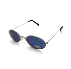 Solbriller sølv med spejlglas