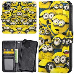 iPhone 15 Pro - Lommebok Deksel Minions