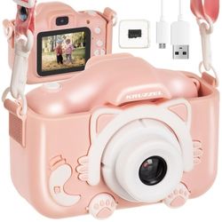 Digitaalikamera 1080p / Lastenkamera – Lasten Kamera - Pink