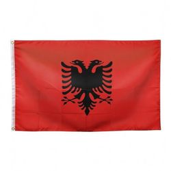 Albania Flagget - 150 x 90 cm