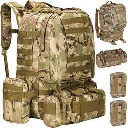 Militærtaske / Rygsæk i nylon - 45 liter
