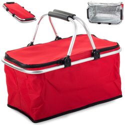 Piknikveske / Kjølebag - Isolert - Rød