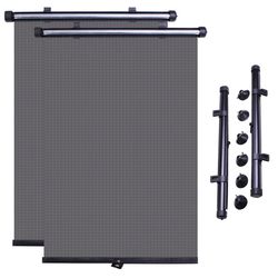 2-pakning - Solskjerm Rullegardin for Bil - 40x47 cm