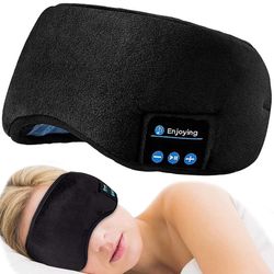 Øyemaske for sovende bluetooth-hodetelefoner maske