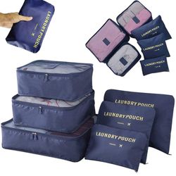 Organizer til Koffert - 6-deler - Vesker for Reise
