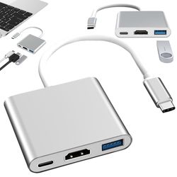 Macbook USB-C Adapteri - HDMI & USB 3.0 4K
