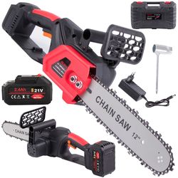 Liten Motorsag / Mini Motorsag Batteridrevet - 1200w - 30 cm
