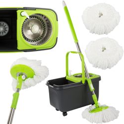 Gulvmoppe - Moppe med spand