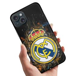 Deksel / Mobildeksel til iPhone 14 / 15 Plus - Real Madrid