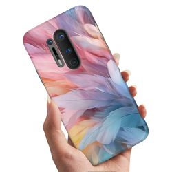 Deksel / Mobildeksel til OnePlus 8 Pro - Feathers