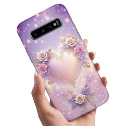 Deksel / Mobildeksel til Samsung Galaxy S10e - Heart