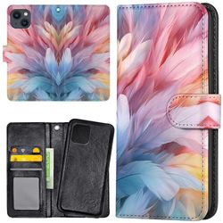 iPhone 14 - Lommebok Deksel Feathers