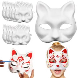 DIY Kattemaske / Therian Maske - 10 stk