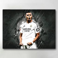 Lerretsbilde / Bilde - Mbappe - 40x30 cm - Lerret