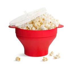 Popcornmaskine / Popcornskål - Lav popcorn i mikrobølgeovnen